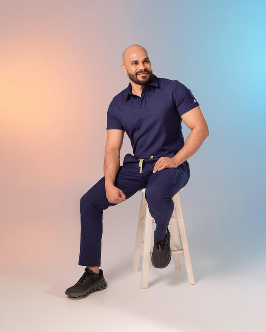 Scrub Polo Hombre